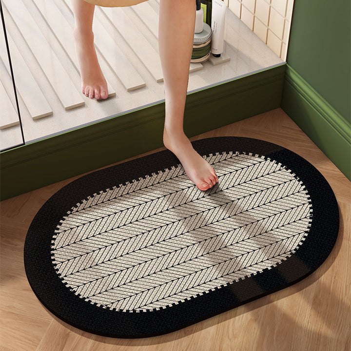 Decorative Bath Mat Bowlift