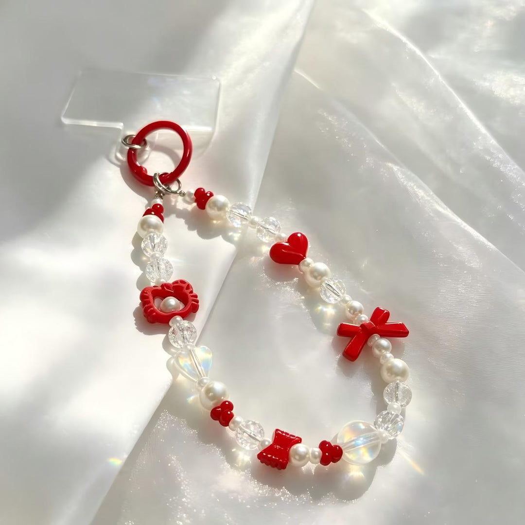 Charming Beaded Statet Necklace Bowlift