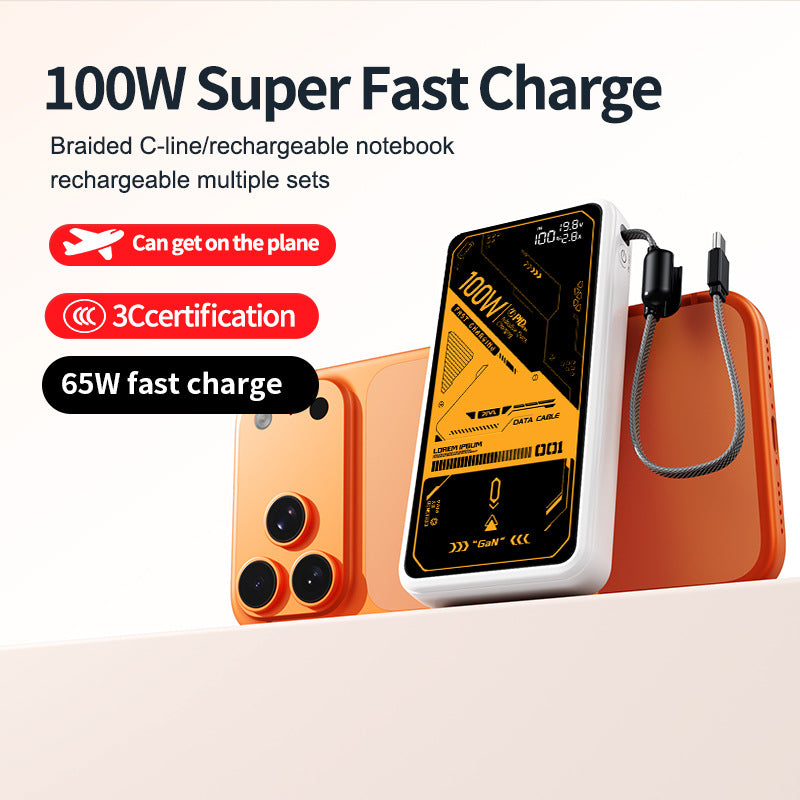 High-performance power bank with intelligent error display system Bowlift