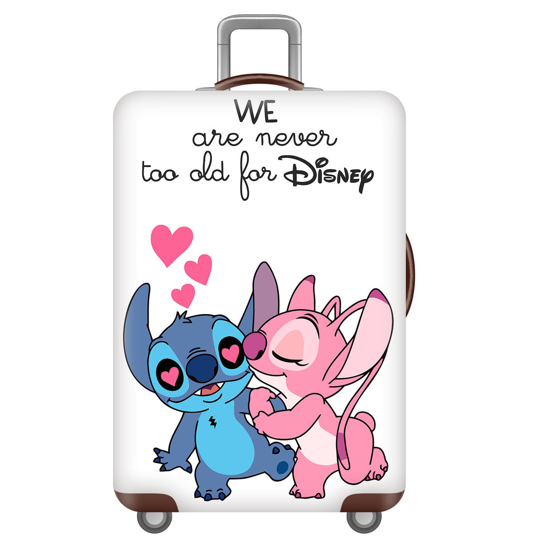 Unisex children's suitcase with reinforced hard shell, telescopic handle and Kuromi motif Bowlift