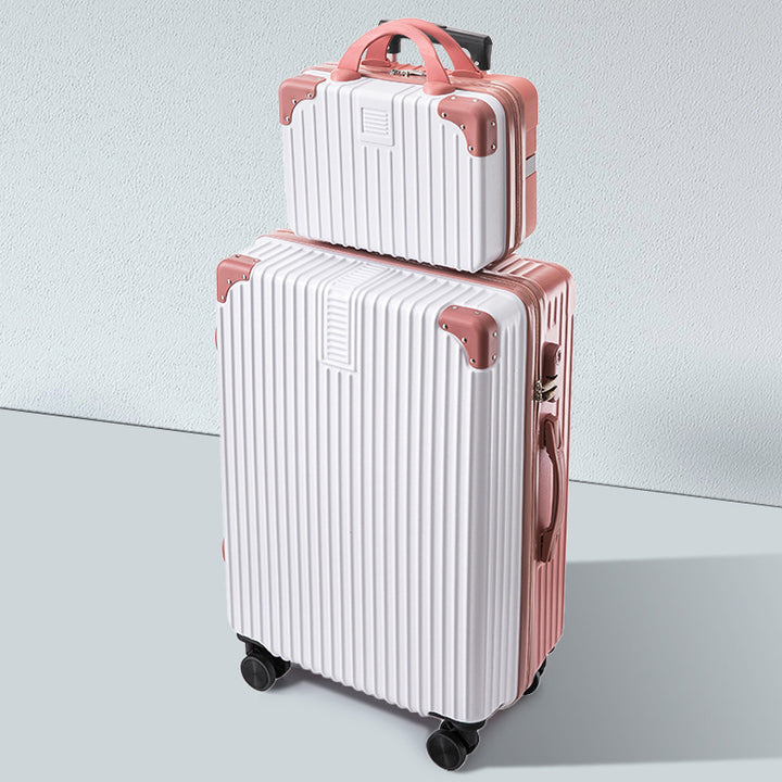 Dual-Compartment Hard Shell Luggage Set Bowlift