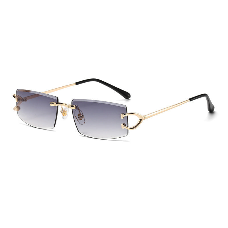 Women Elegant Minimalist Sunglasses with Unique Metal Details Bowlift