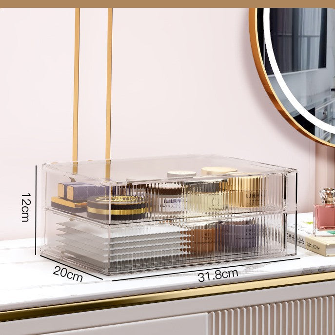 Premium Acrylic Makeup Organizer Bowlift