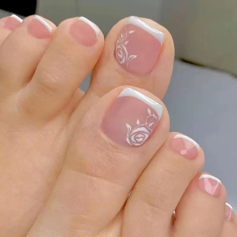 Decorative Toe Nail Art Bowlift