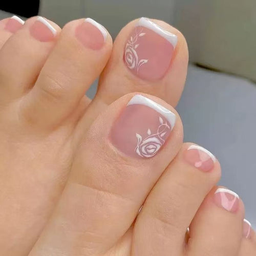Decorative Toe Nail Art Bowlift