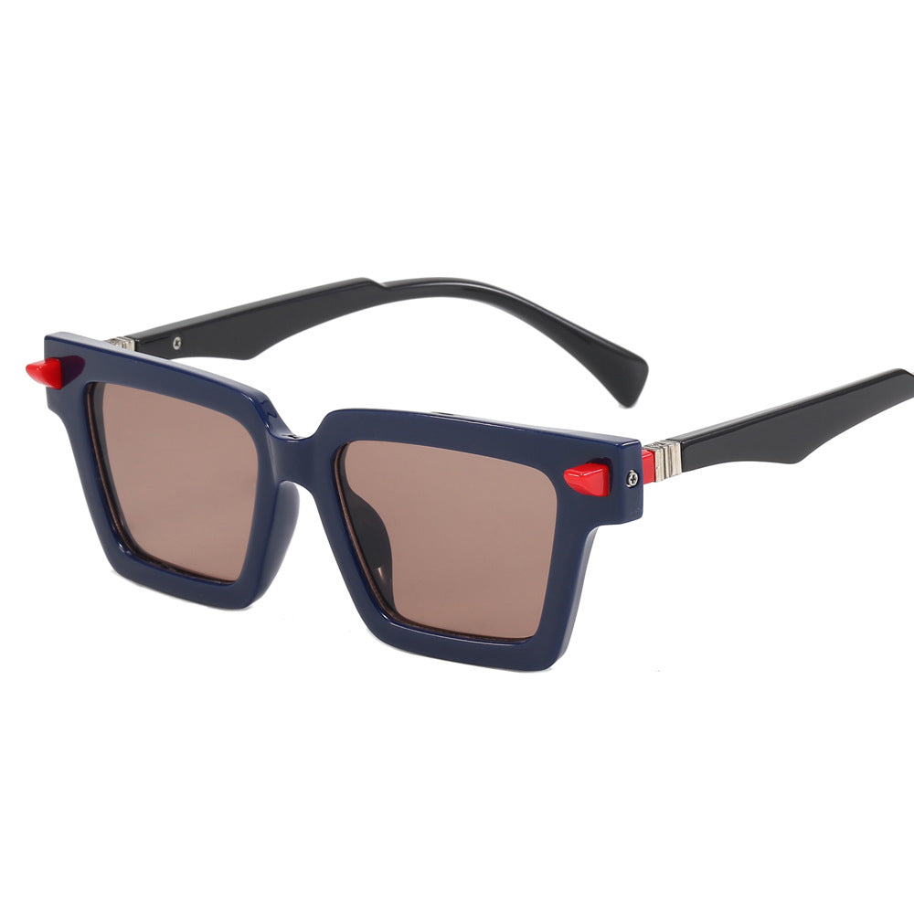 Ladies fashionable sunglasses with unique geometric accents Bowlift