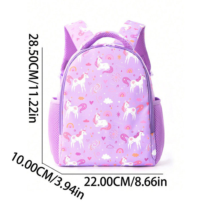 Glittering backpack with rainbow design Bowlift