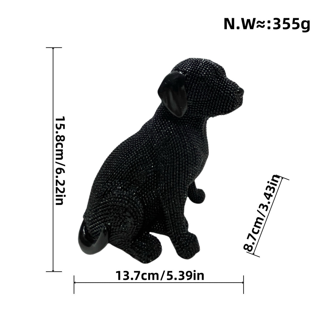 Decorative dog figure in modern design Bowlift