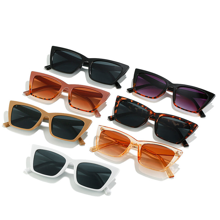 Women’s fashionable geometric sunglasses with protective UV protection Bowlift