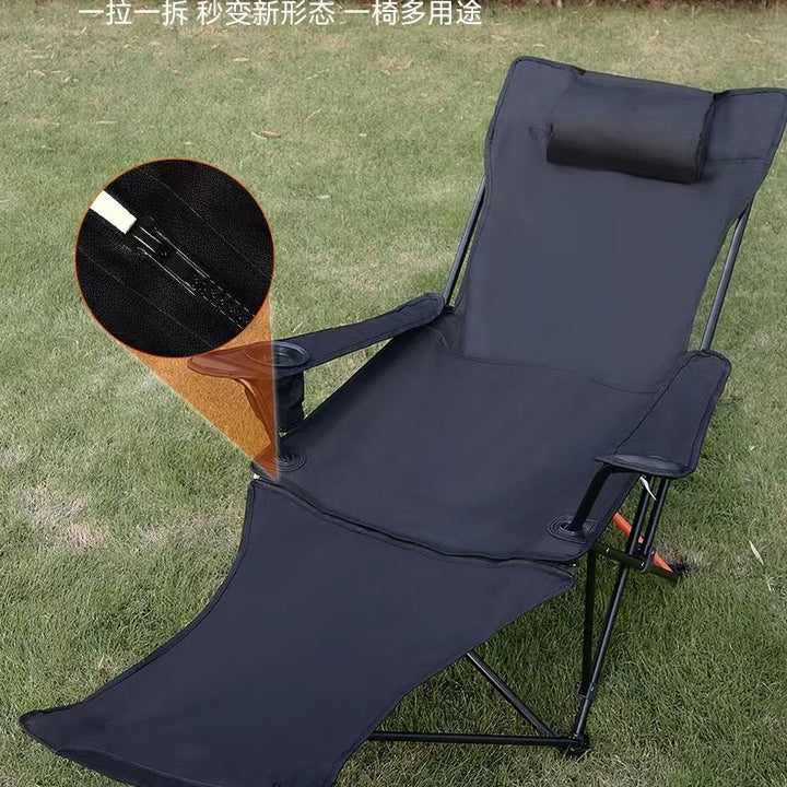 Women's Multifunctional Camping Recliner Chair Bowlift