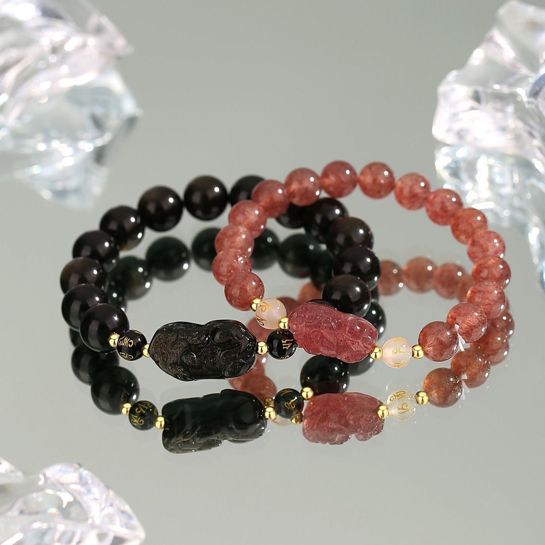 Adjustable Gemstone Wristband Bowlift