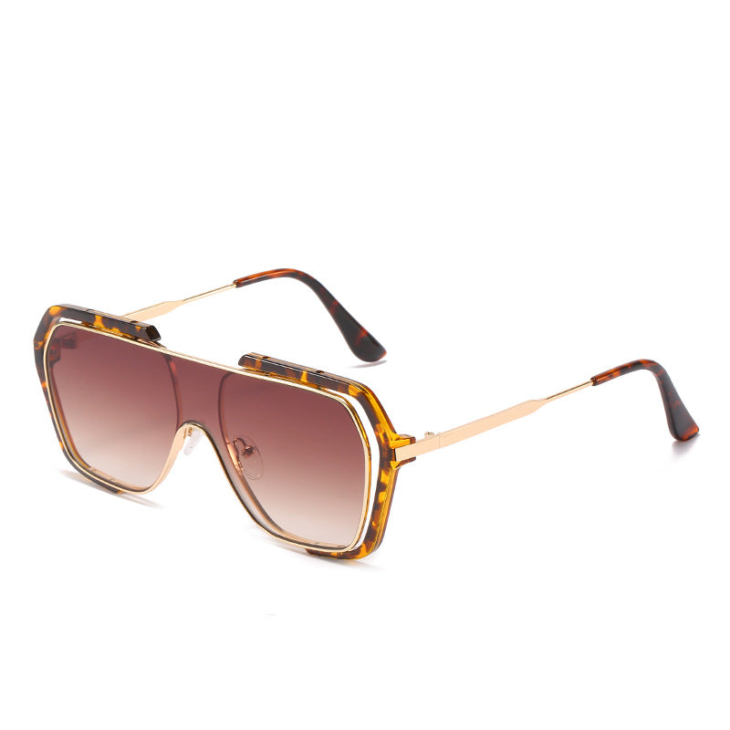 Statement Oversized Angular Sunglasses Bowlift