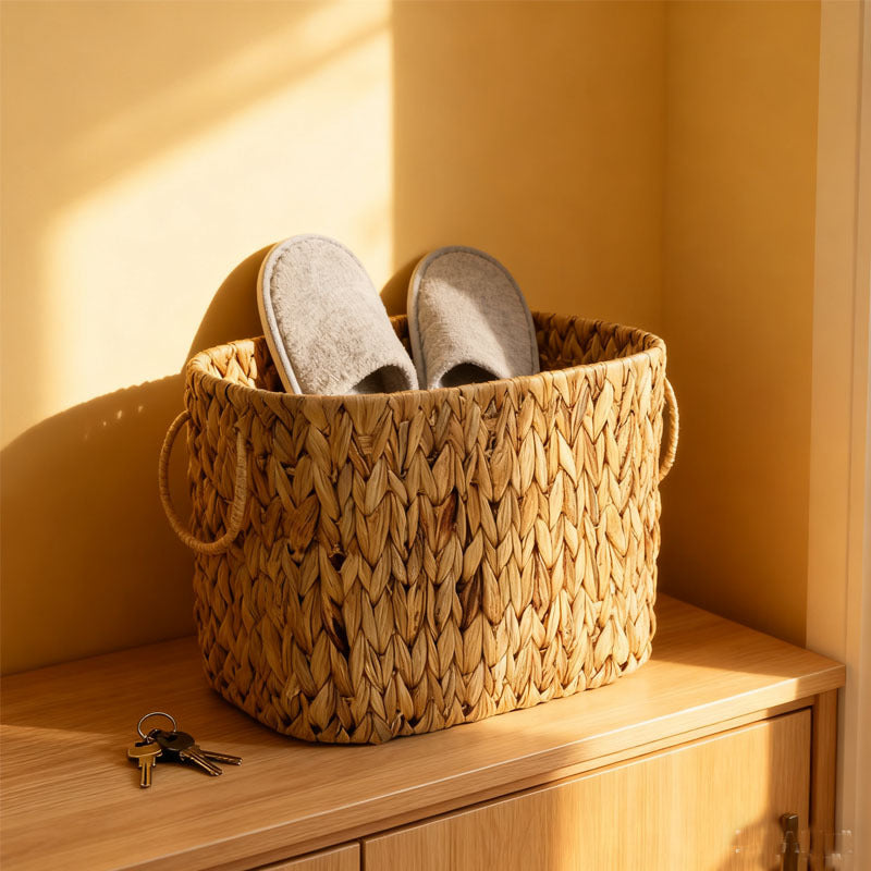 Home Storage Woven Basket Bowlift