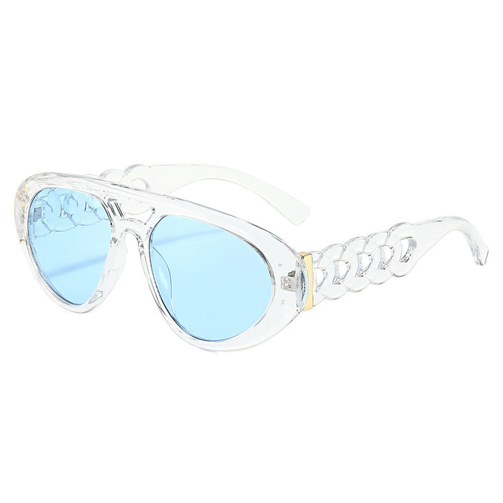 Fashion-Forward Oversized Shield Sunglasses Bowlift