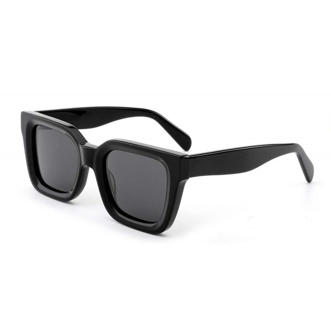 Women stylish square sunglasses with wide frame and UV protection Bowlift