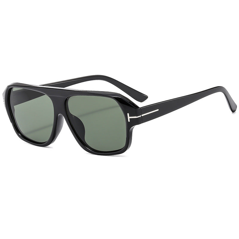 Women's oversized sunglasses with square frame and polarized lenses Bowlift