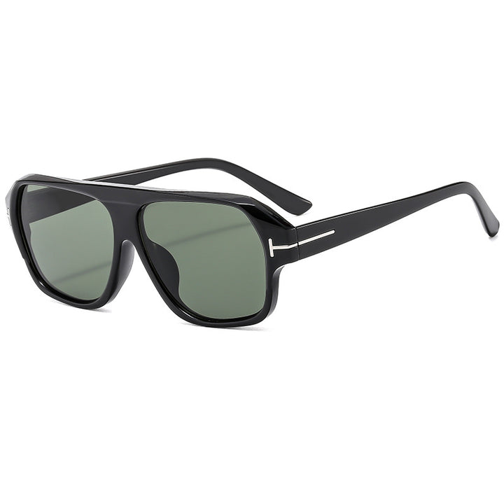 Women's oversized sunglasses with square frame and polarized lenses Bowlift