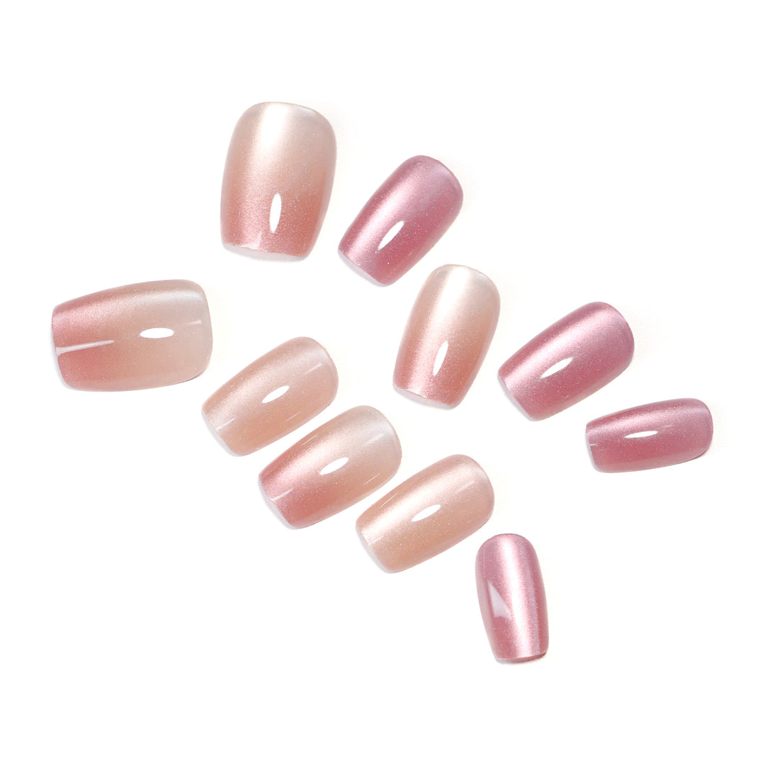 Artificial nail tips with ombre effect Bowlift