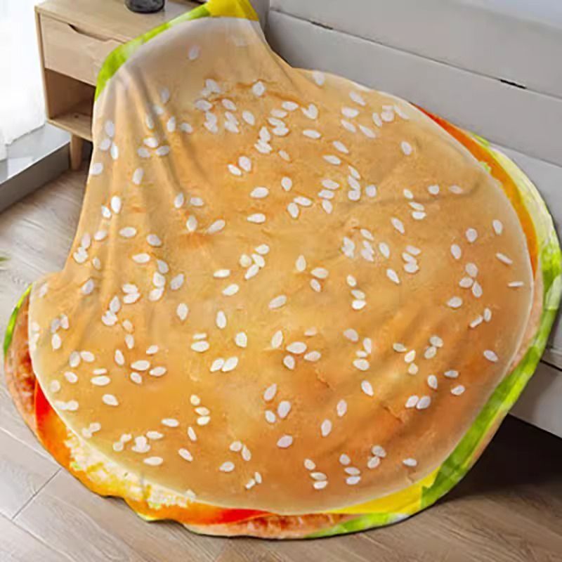 Food-Themed Fleece Blanket