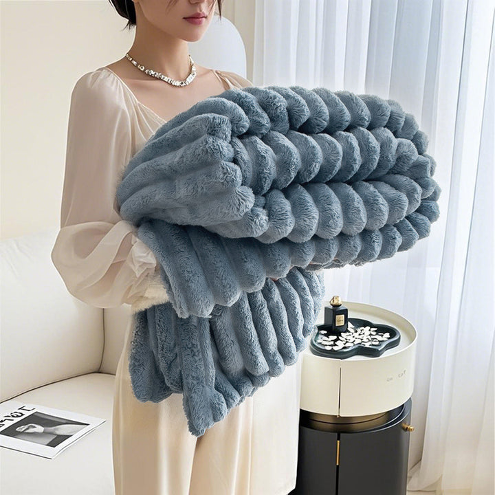 Women Luxury Fleece Blanket Bowlift