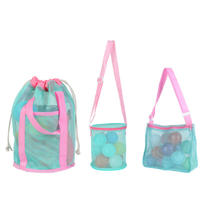 Sporty Shoulder Bag Made of Breathable Mesh Material Bowlift