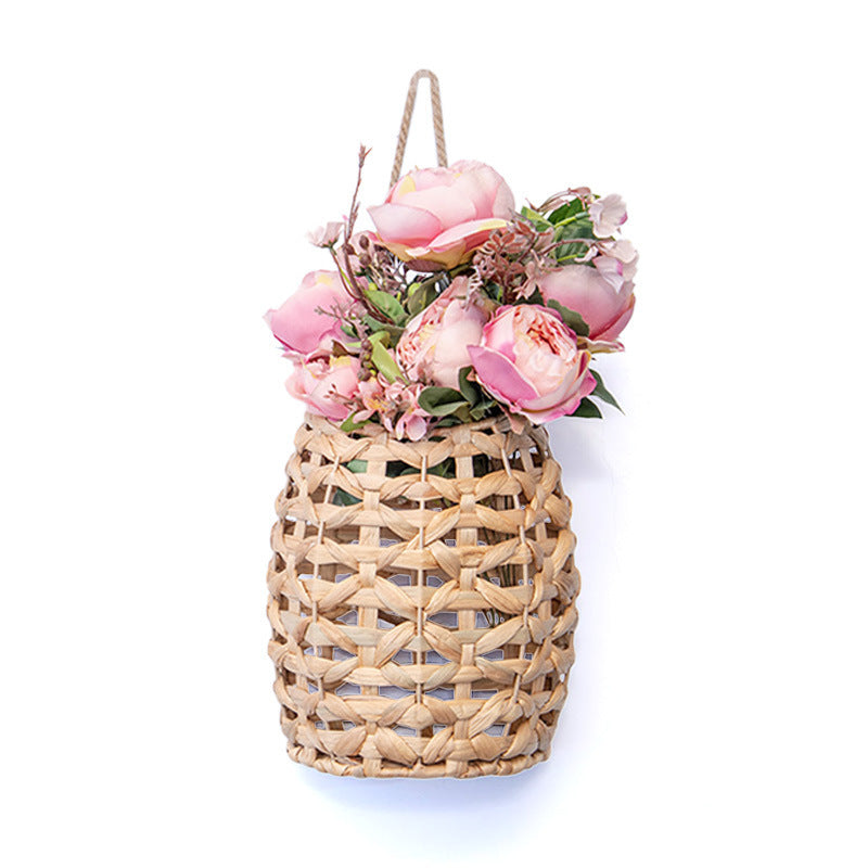 Handwoven Decorative Wall Basket Bowlift