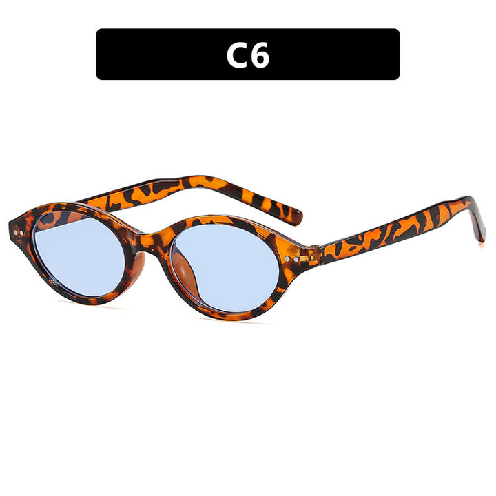 Women's Cat-Eye Sunglasses with Unique Pattern Bowlift