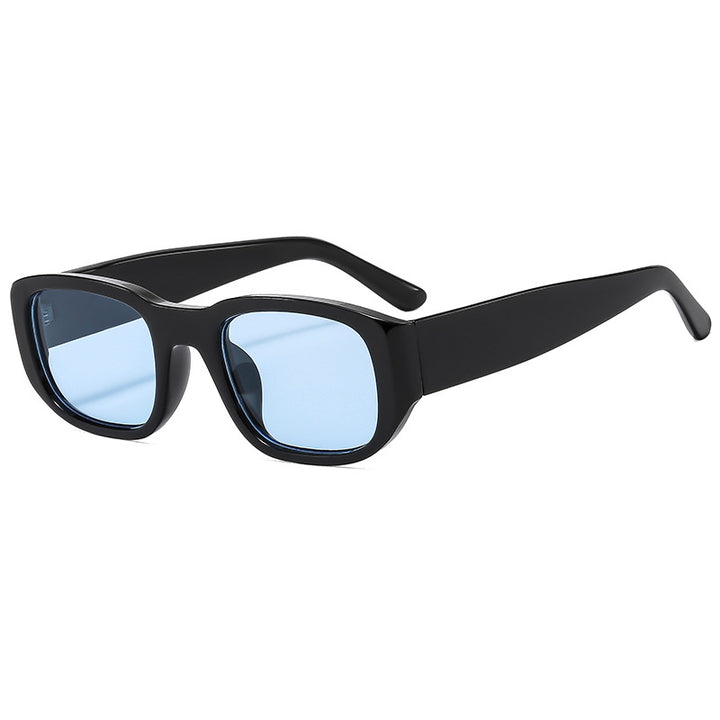 Women's fashionable sunglasses with innovative rectangular frame Bowlift