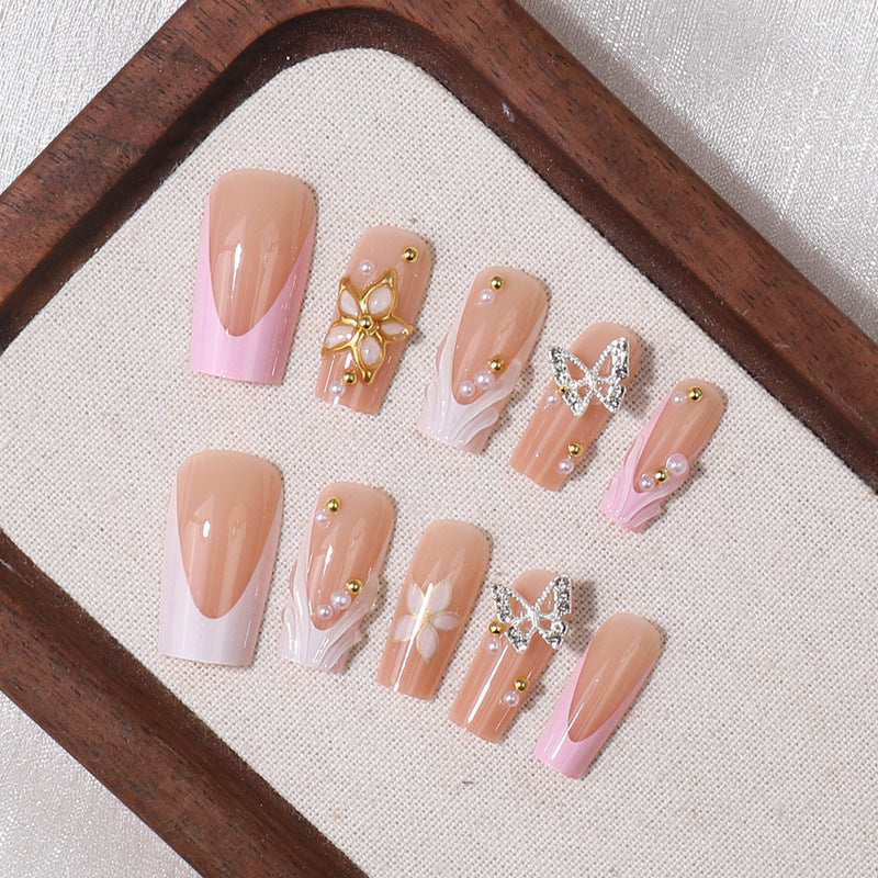 Luxury Decorative Press-On Nail Tips Bowlift