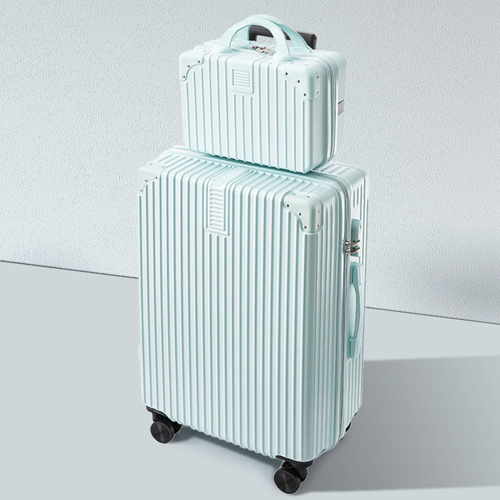 Men's Premium Lightweight Hard-Shell Travel Suitcase Bowlift