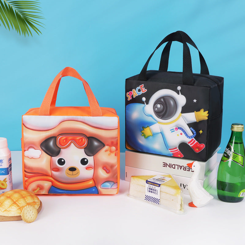 Cooler bag with playful cat design Bowlift