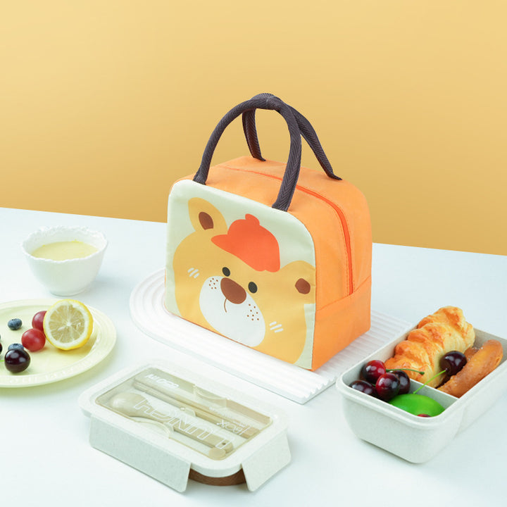 Fun Penguin-Themed Insulated Lunch Bag