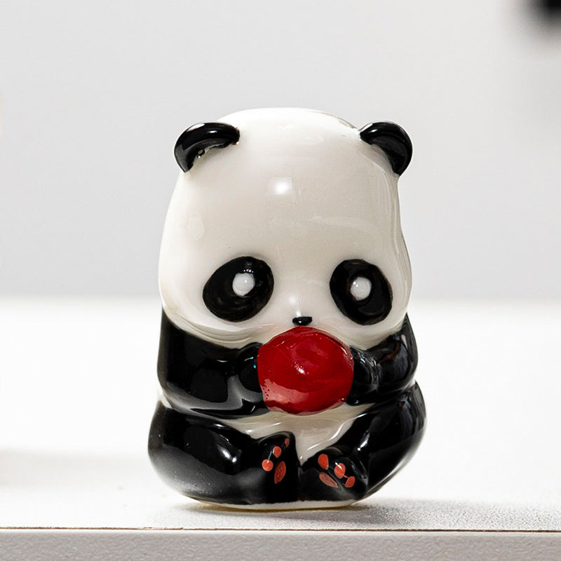 Cute Panda Decorative Figure Bowlift