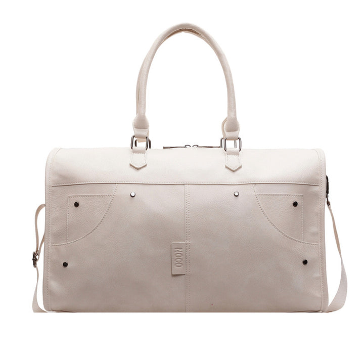 Elegant leather bag with stylish design and versatile carrying options Bowlift