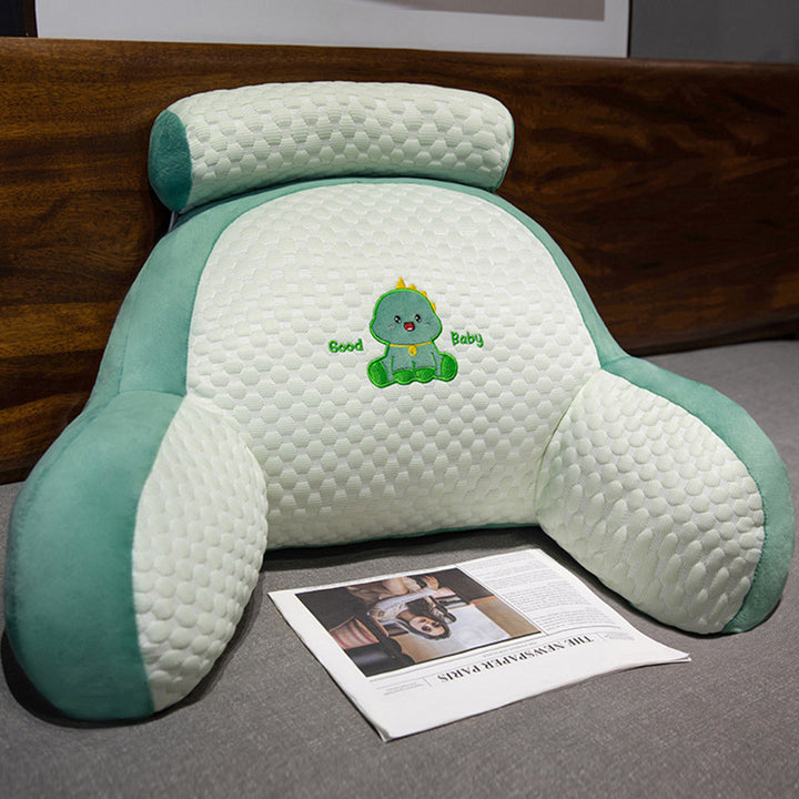 Ergonomic sleep and back support pillow Bowlift