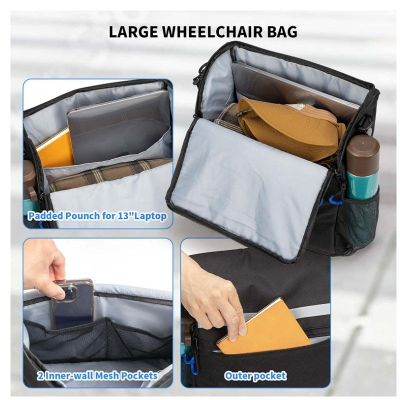 Organizer bag for wheelchairs Bowlift