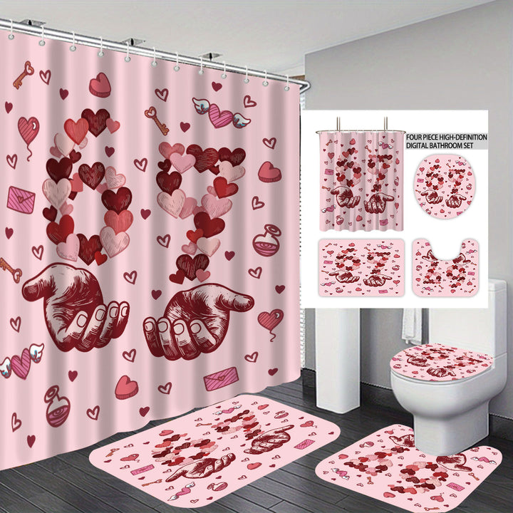 Colorful Dessert-Themed Bathroom Set Bowlift