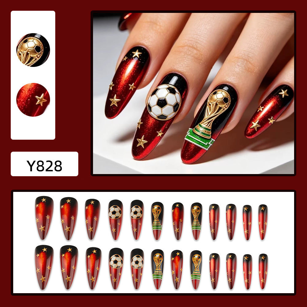 Football Inspired Nail Art Bowlift