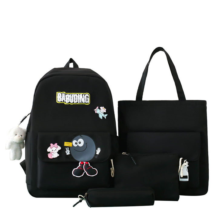 Stylish Graphic Backpack Set