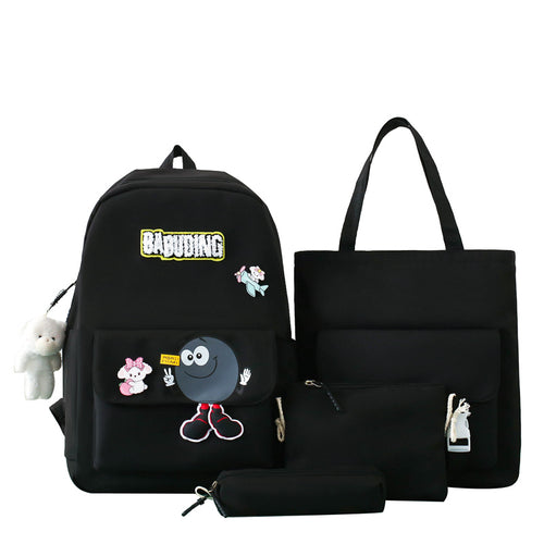 Stylish Graphic Backpack Set