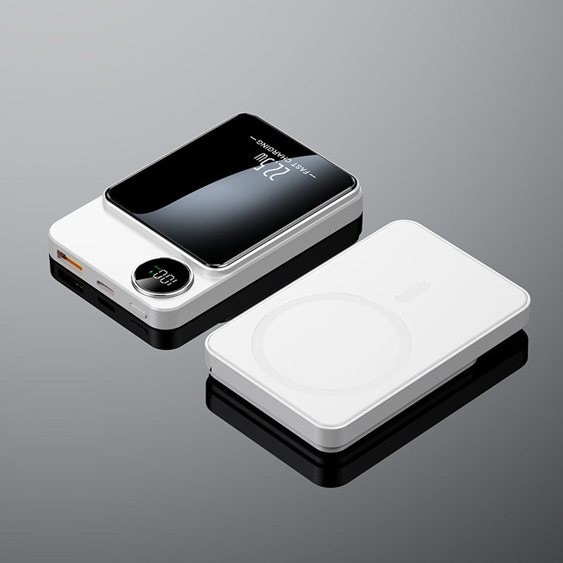 Portable power bank with innovative performance indicator and inductive charging function Bowlift