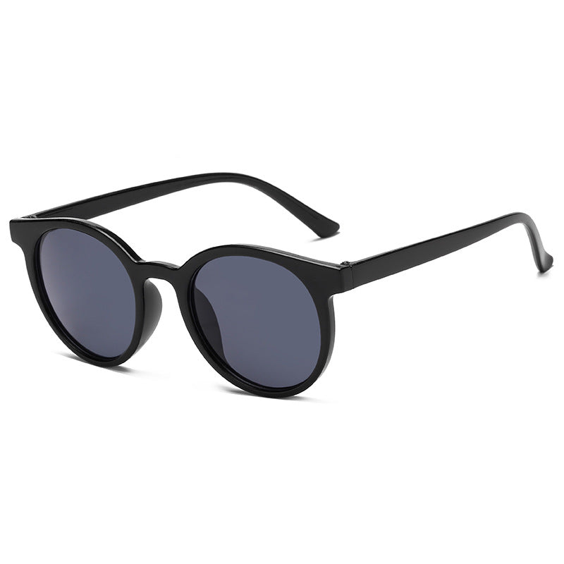 Elegant Round Frame Sunglasses Bowlift