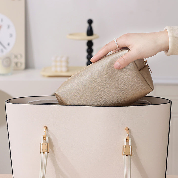 Premium Zippered Makeup Pouch Bowlift