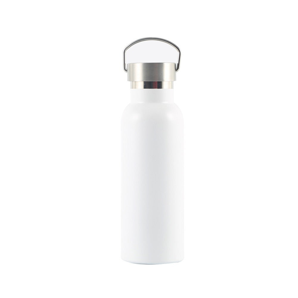 Women's high-quality thermos bottle with practical carrying handle Bowlift