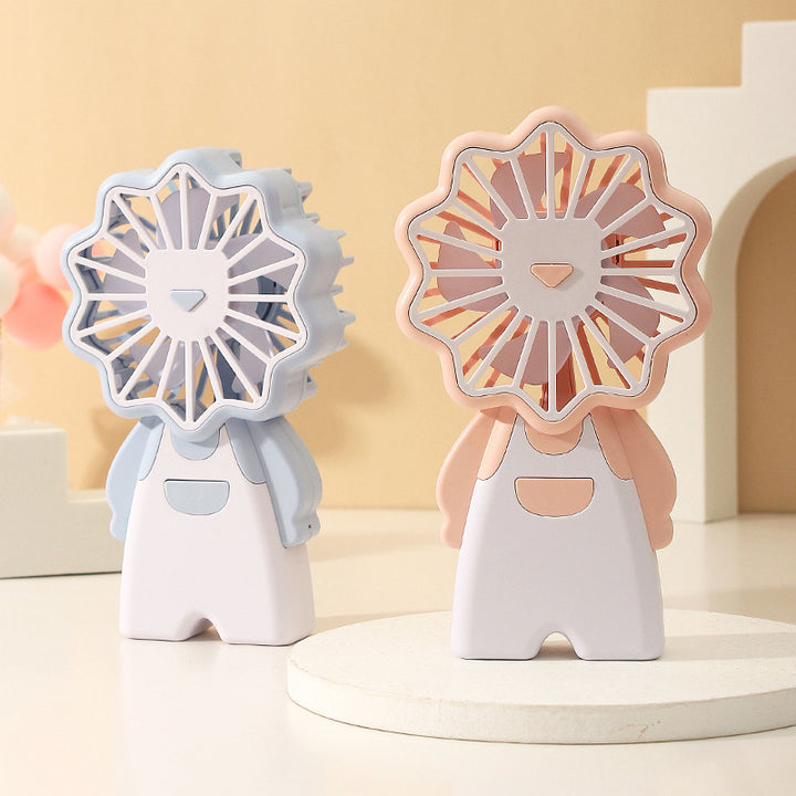 Women's portable table fan with creative design Bowlift