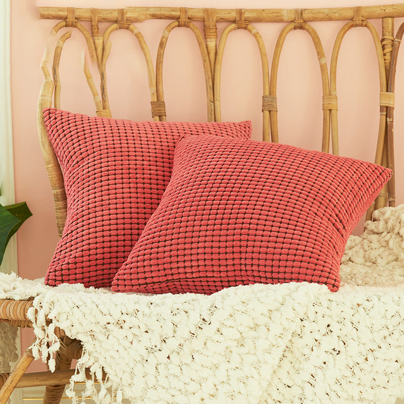 Textured Square Decorative Pillow