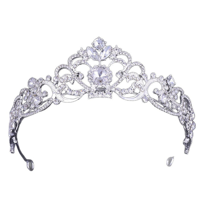 Ladies Crystal Embellished Tiara Bowlift