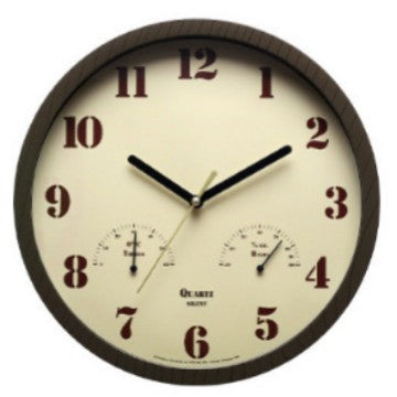 Wall thermometer and hygrometer Bowlift