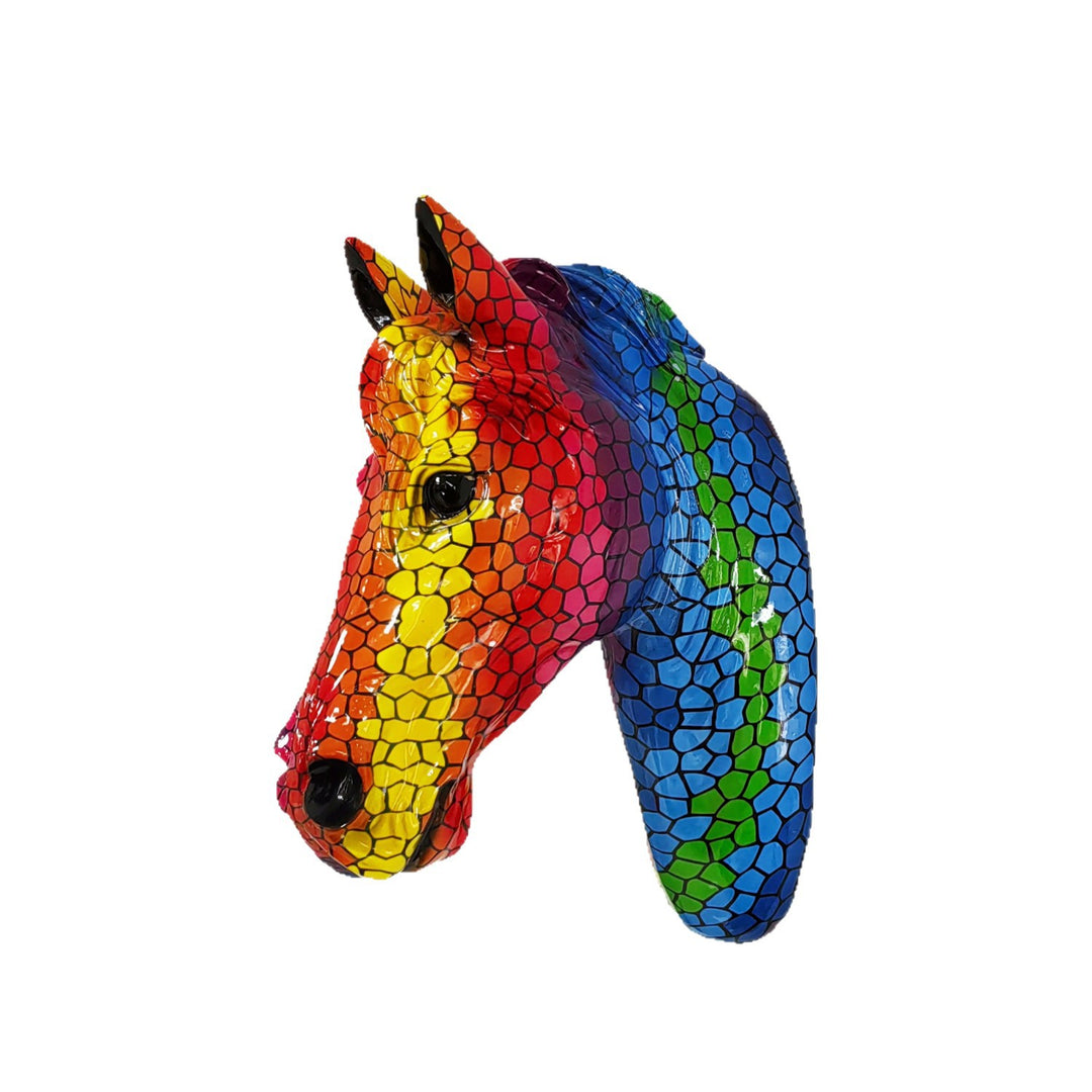 Decorative Horse Head Sculpture Bowlift