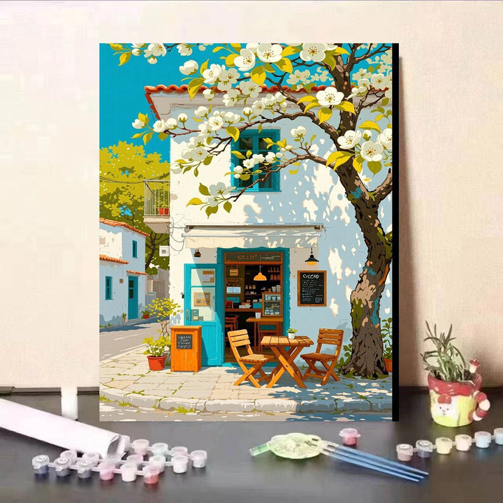 Artistic Canvas Painting Bowlift